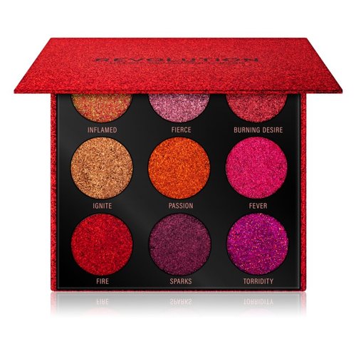 Makeup Revolution Pressed Glitter Eyes Glitter - Pressed glitter to improve eye makeup 13.0g Illusion