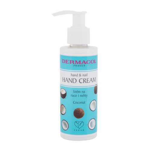 Dermacol Hand & Nail Hand Cream Coconut (Coconut) - Emollient cream for hands and nails 150ml