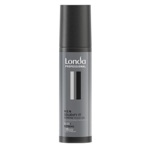 Londa Professional Men Solidify It Extreme Hold Gel - Styling gel for hair with extra strong fixation 100ml