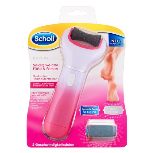 Scholl Velvet Smooth - Electric file and extra rough head