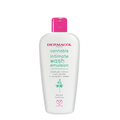 Dermacol Cannabis Intimate Wash Emulsion - Soothing intimate wash emulsion 200ml