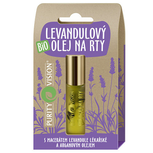 Purity Vision Organic Lavender Lip Oil 10ml