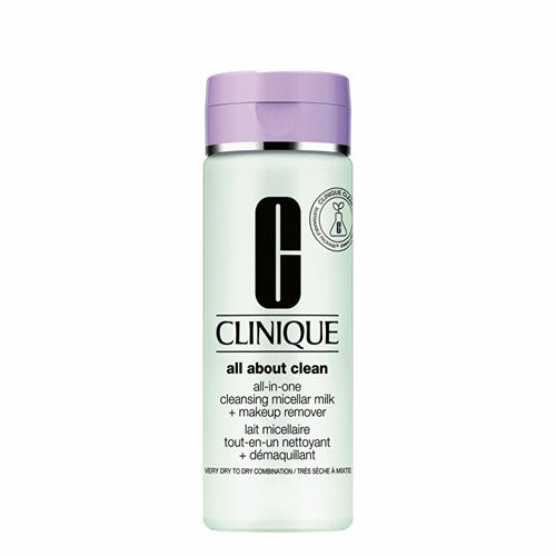 Clinique All-in-one Cleansing Micellar Milk + Makeup Remover (Dry to Very Dry Skin) - Gentle Cleansing Milk 200ml