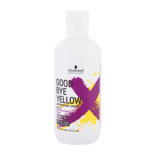 Schwarzkopf Professional Good Bye Yellow Neutralizing Shampoo - Shampoo neutralizing yellow tones for colored and highlighted hair 1000ml