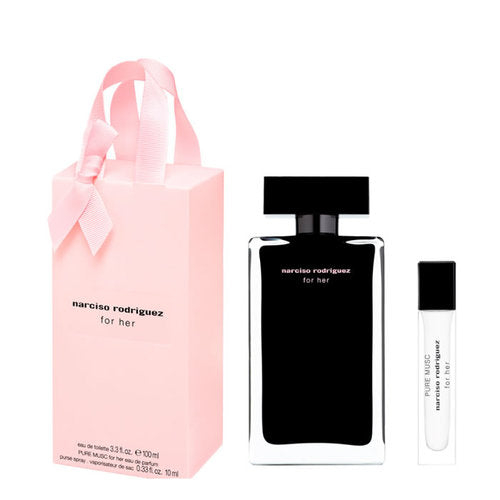 Narciso Rodriguez Narciso Rodriguez for Her Gift set EDT 100 ml and miniature Pure Musc EDP 10 ml - Glamur