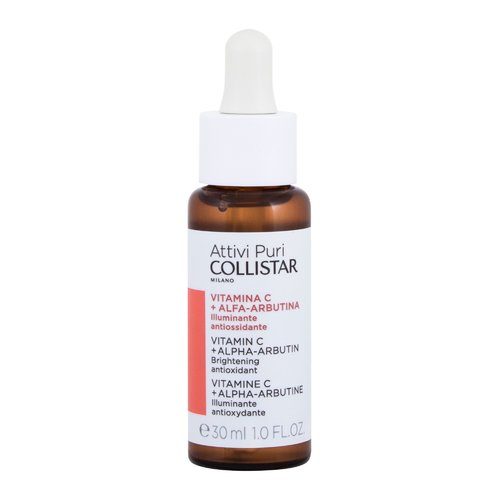 „Collistar Pure Actives“ vitaminas C + alfa-arbutinas – odos serumas