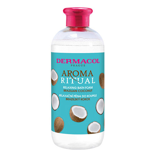 Dermacol Aroma Ritual Relaxing Bath Foam (Brazilian Coconut) - Relaxing bath foam 500ml
