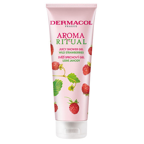 Dermacol Aroma Ritual Juicy Shower Gel (Fresh Strawberry) - Fresh shower gel 250ml