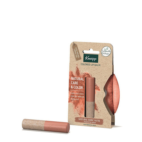 Kneipp Natural Colored Lip Balm ( Dark Nude ) - Colored lip balm 3.5g