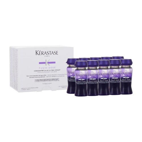 Kérastase Fusio-Dose Concentré [HA] Ultra-Violet Set - Hair treatment gift set 120ml