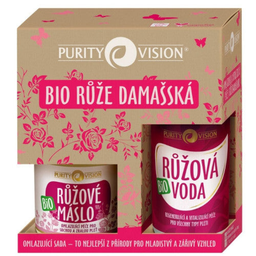 Purity Vision Rejuvenating set with damask rose