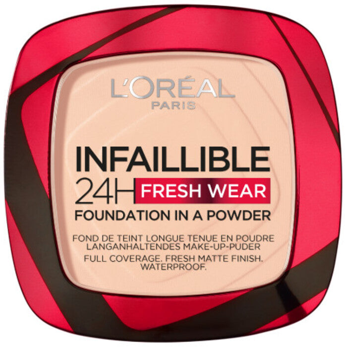 L'Oréal Infallible 24H Fresh Wear Foundation in a Powder 9 g 40 Cashmere