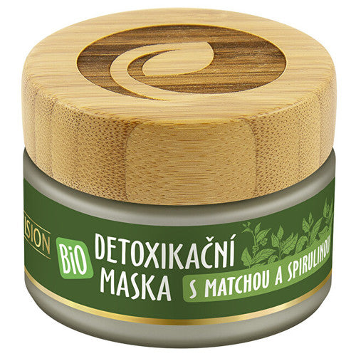 Purity Vision Bio Detox mask with matcha and spirulina 40ml