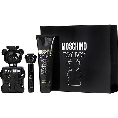 Moschino Žaislas Boy dovanų rinkinys EDP 100 ml, dušo gelis 100 ml ir mini EDP 10 ml