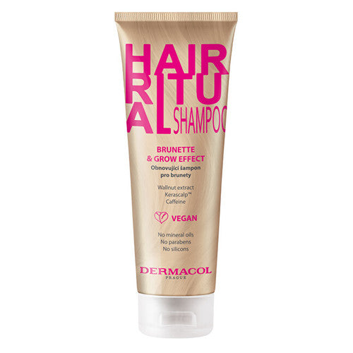 Dermacol Hair Ritual Brunette & Grow Effect Shampoo (brown hair) 250ml
