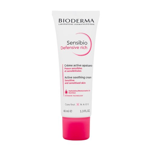 „Bioderma Sensibio Defensive Rich Active“ raminamasis kremas (jautriai odai)