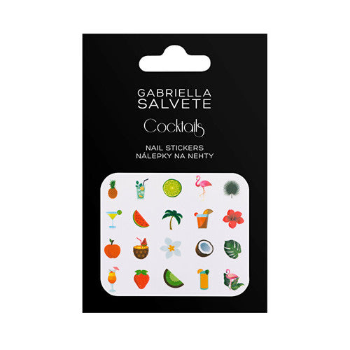 Gabriella Salvete Cocktails Body and Nail Stickers 20 pcs