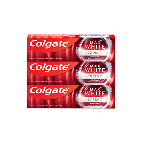Colgate Max White Expert Original Toothbrush Set 75ml