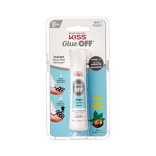 Kiss My Face Glue Off False Nail Remover 13.5ml
