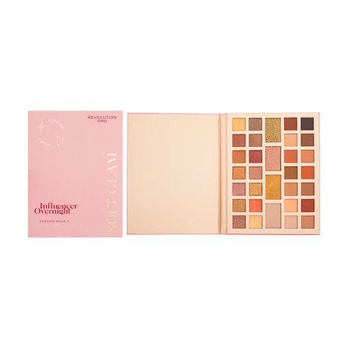 Makeup Revolution Influencer Overnight Shadow Book Palette 35.2 g 2 Soft Glam