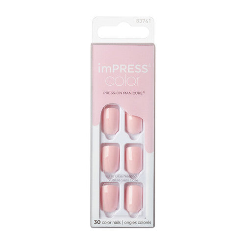 Kiss My Face imPRESS Color Pick Me Pink Nails 30 pcs