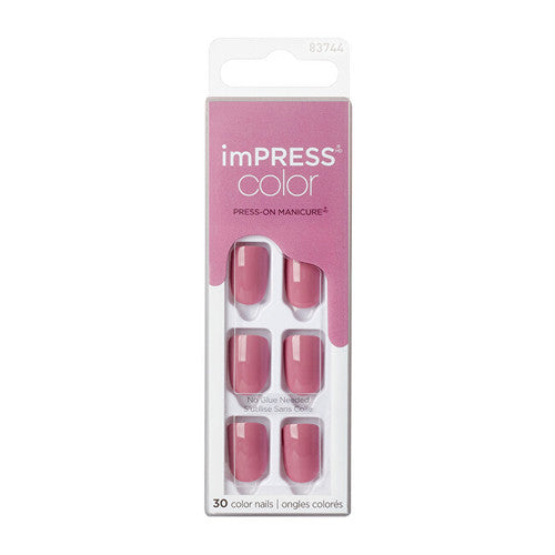 Kiss My Face ImPRESS Color Petal Pink Nails 30 pcs