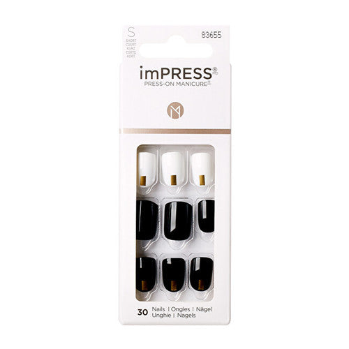 Kiss My Face ImPRESS Nails Midnight Drive 30 pcs