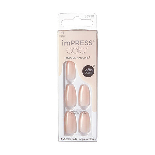 Kiss My Face ImPRESS Color MC Bubble Kiss Nails 30 pcs