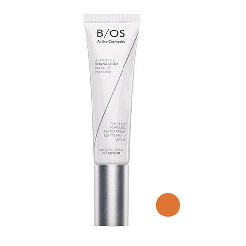 „Base of Sweden“ vireniui atsparus, pilnai padengiantis makiažo pagrindas SPF 30, 30 ml