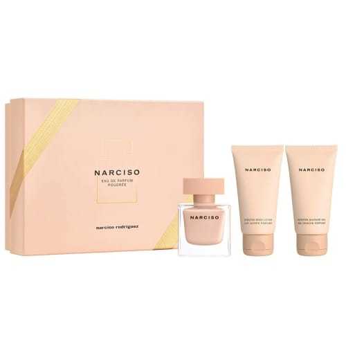  Narciso Rodriguez Narciso Poudree Gift Set EDP 50ml, Body Lotion 50ml and Shower Gel 50ml 