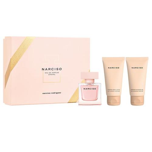  Narciso Rodriguez Narciso Eau de Parfum Cristal Gift set EDP 50 ml, body lotion 50 ml and shower gel 50 ml 