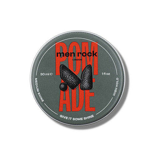 Men-Rock Pomade vidutinio blizgesio - Plaukų pomada