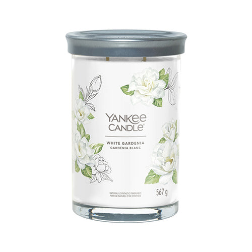Yankee Candle „White Gardenia Signature“ žvakė stiklinėje (baltoji gardenija)