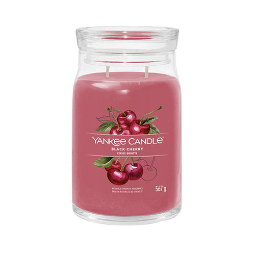 Yankee Candle „Black Cherry Signature“ žvakė (prinokusios vyšnios)