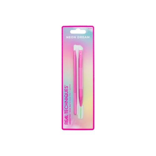Real Techniques Neon Dream Painted Liner + Brow Duo Brush - Brush 1.0pcs