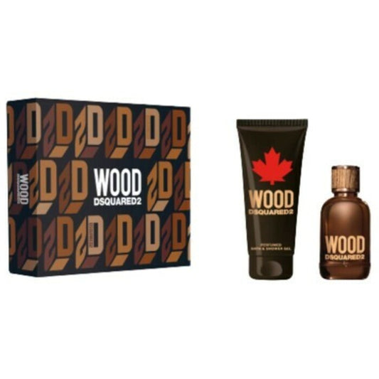 Dsquared2 Wood pour Homme Gift set EDT 100 ml and shower gel 150 ml