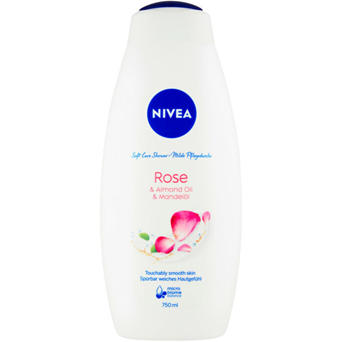 Nivea Rose & Almond Milk Shower Gel 750ml