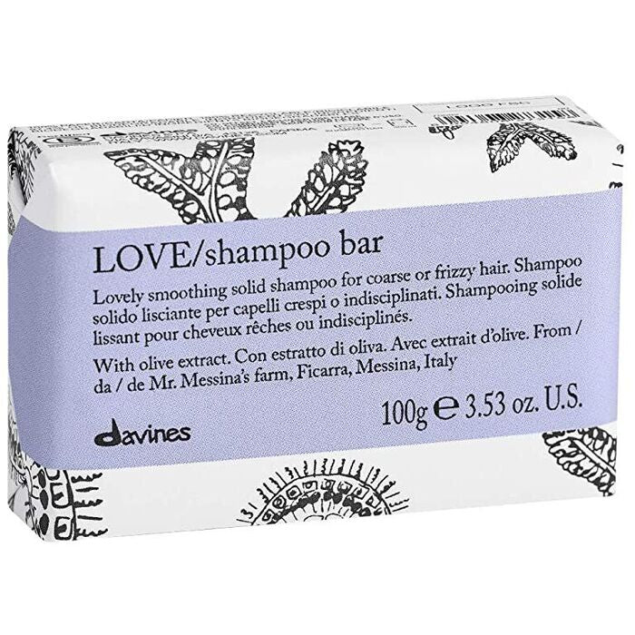 Davines LOVE Smoothing Šampūnas Bar – glotninamasis kietas šampūnas