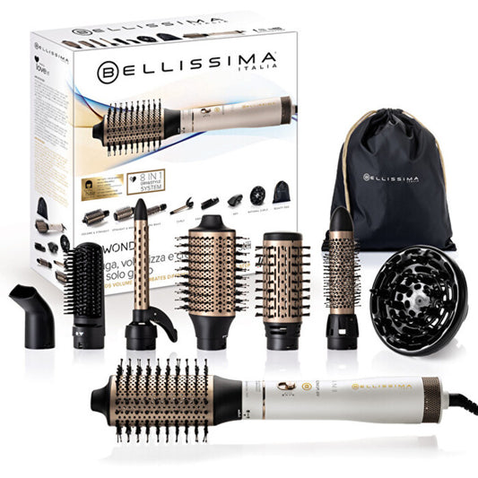 Bellissima My Pro AIR WONDER - Curling iron 8 in 1