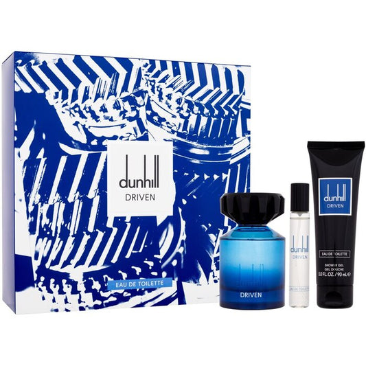  Dunhill Driven Gift set EDT 100 ml, shower gel 90 ml and miniature EDT 15 ml 