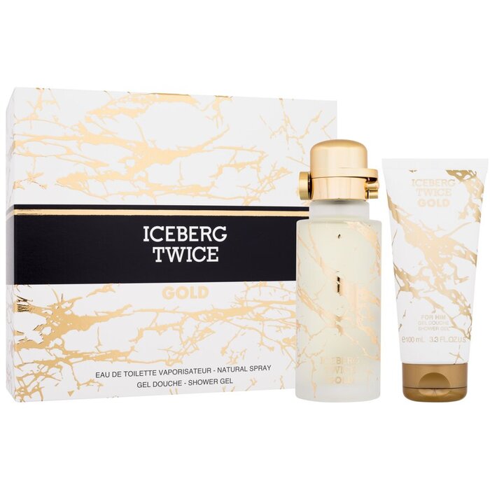 Iceberg Twice Gold Gift set EDT 125 ml and shower gel 100 ml