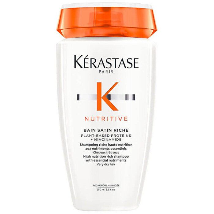 Kérastase Nutritive Bain Satin Riche daug maistinių medžiagų turintis šampūnas