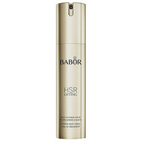 Babor HSR Lifting Anti-Wrinkle Neck & Decollete Cream - Kaklo ir dekoltė kremas su senėjimą stabdančiu poveikiu.