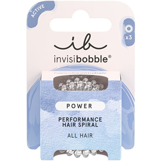 Invisibobble Power Crystal Clear 3 pcs 6.0pcs