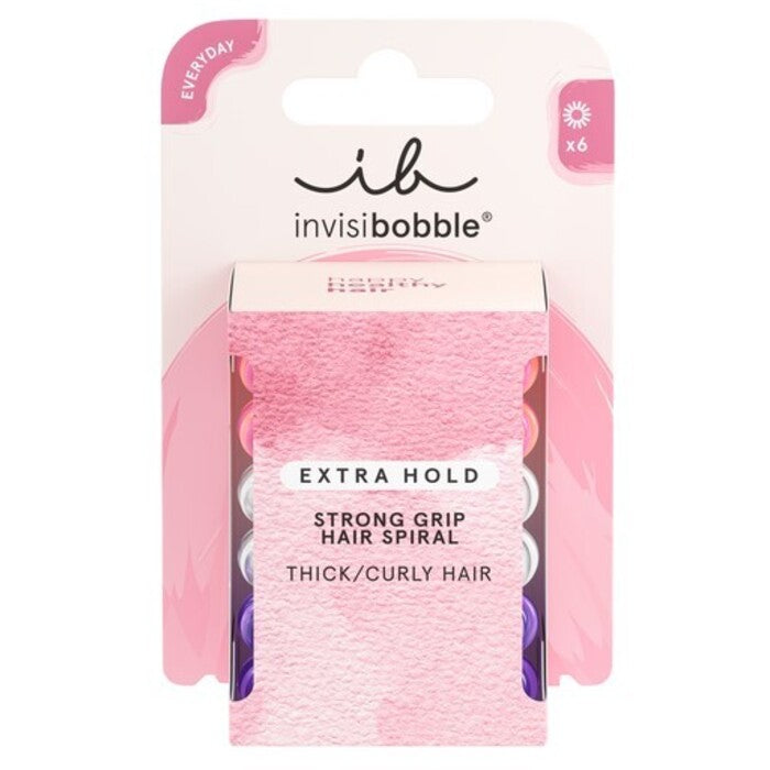 Invisibobble Extra Hold Twirl Boss 6 pcs