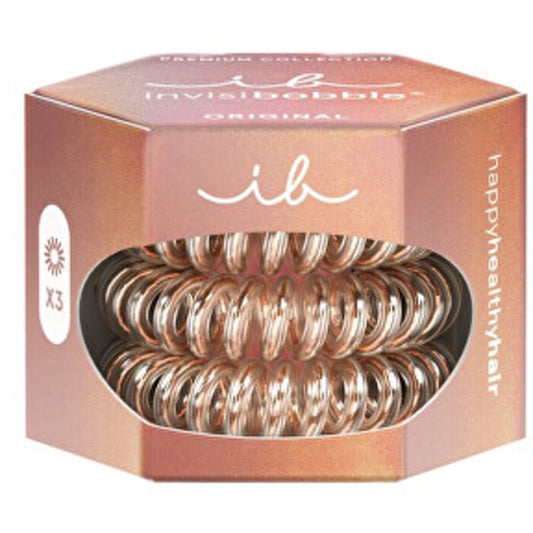 Invisibobble Original Premium Bronze me Pretty 3 pcs