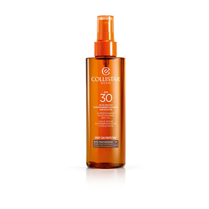 Collistar Supertanning drėkinamasis sausas aliejus SPF 30