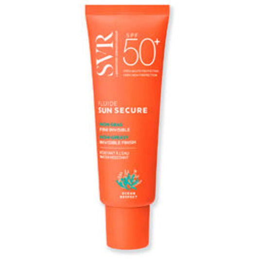SVR Laboratoire „Sun Secure SPF50+ Fluide Non-Greating Invisible Finish“ – apsaugos nuo saulės priemonė visiems odos tipams
