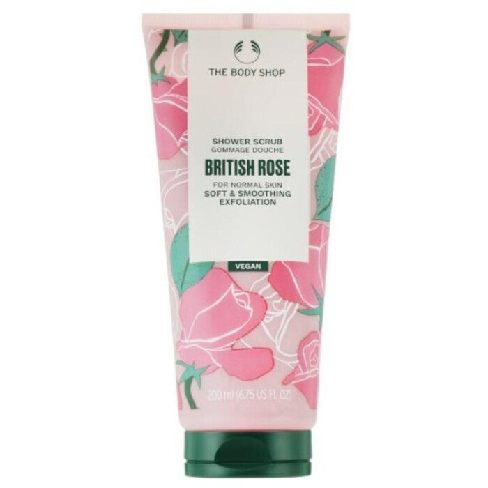 The Body Shop British Rose Shower Scrub 50ml