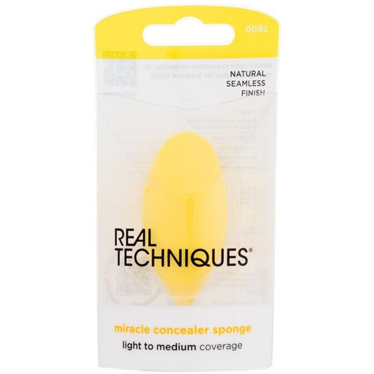 Real Techniques Miracle Concealer Sponge Yellow - Applicator 1.0pcs